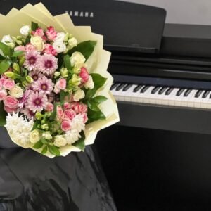 باقة وردية